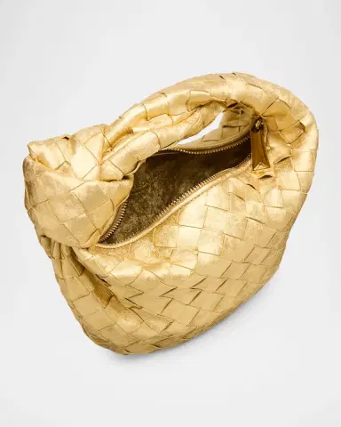 Bottega Veneta Jodie Mini Laminated Leather Top-Handle Bag | Thumbnail 3 Bottega Veneta Jodie Mini Laminated Leather Top-Handle Bag | Thumbnail 3