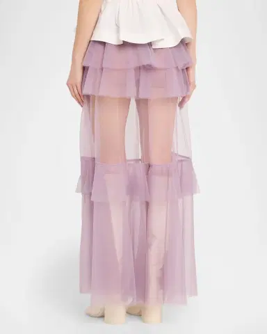 Aknvas Vilhelmine Tulle Maxi Skirt | Thumbnail 2 Aknvas Vilhelmine Tulle Maxi Skirt | Thumbnail 2