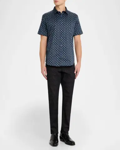 Robert Graham Men's Jaren Straight Paisley Print Jeans | Thumbnail 2 Robert Graham Men's Jaren Straight Paisley Print Jeans | Thumbnail 2