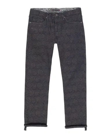 Robert Graham Men's Jaren Straight Paisley Print Jeans | Thumbnail 1 Robert Graham Men's Jaren Straight Paisley Print Jeans | Thumbnail 1