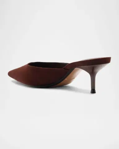 Schutz Julie Suede Kitten-Heel Pumps | Thumbnail 2 Schutz Julie Suede Kitten-Heel Pumps | Thumbnail 2