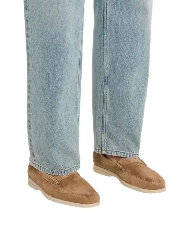 BALLY Men's Sullivan Suede Penny Loafers | Thumbnail 1 BALLY Men's Sullivan Suede Penny Loafers | Thumbnail 1