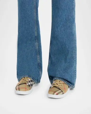 Burberry Set Check Low-Top Sneakers | Thumbnail 2 Burberry Set Check Low-Top Sneakers | Thumbnail 2