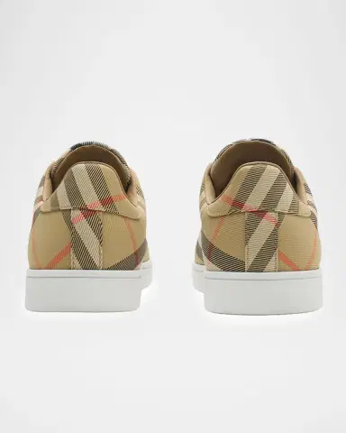 Burberry Set Check Low-Top Sneakers | Thumbnail 4 Burberry Set Check Low-Top Sneakers | Thumbnail 4