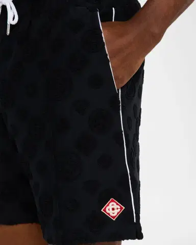 Casablanca Men's Monogram Jacquard Towelling Shorts | Thumbnail 3 Casablanca Men's Monogram Jacquard Towelling Shorts | Thumbnail 3