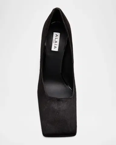 Alaïa 90mm Calf Hair Pumps | Thumbnail 5 Alaïa 90mm Calf Hair Pumps | Thumbnail 5