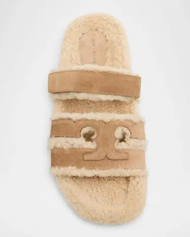 Tory Burch Ines Shearling Sport Slide Sandals | Thumbnail 5 Tory Burch Ines Shearling Sport Slide Sandals | Thumbnail 5