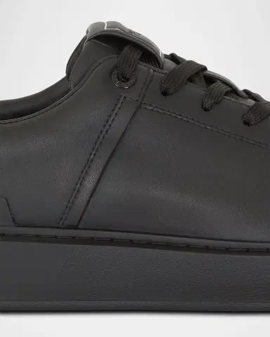 Balmain Men's B-Court Leather Low-Top Sneakers | Thumbnail 8 Balmain Men's B-Court Leather Low-Top Sneakers | Thumbnail 8