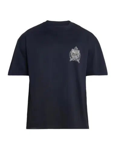 PURPLE Men 's Crystal Emblem Jersey T-Shirt | Thumbnail 1 PURPLE Men 's Crystal Emblem Jersey T-Shirt | Thumbnail 1