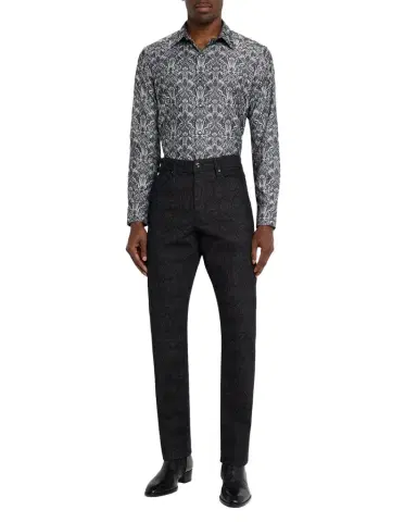Robert Graham Men's Highland Damask Button-Down Shirt | Thumbnail 1 Robert Graham Men's Highland Damask Button-Down Shirt | Thumbnail 1