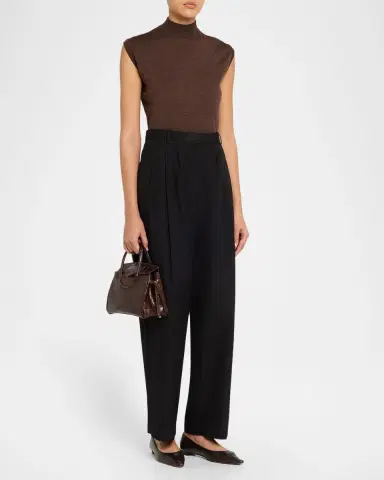 Staud Maude Mini Croc-Embossed Leather Shoulder Bag | Thumbnail 4 Staud Maude Mini Croc-Embossed Leather Shoulder Bag | Thumbnail 4