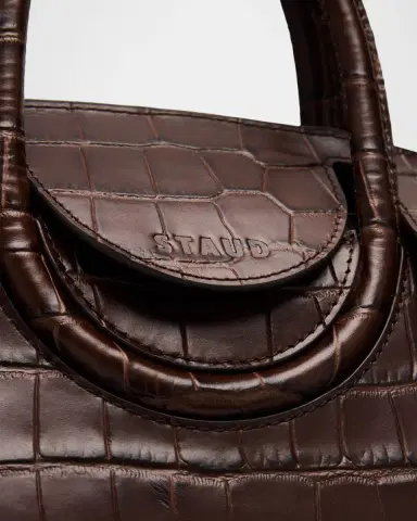 Staud Maude Mini Croc-Embossed Leather Shoulder Bag | Thumbnail 5 Staud Maude Mini Croc-Embossed Leather Shoulder Bag | Thumbnail 5