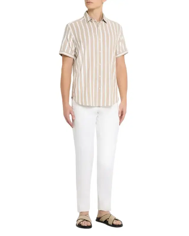 Men 's Preston Stripe Short-Sleeve Shirt Men 's Preston Stripe Short-Sleeve Shirt