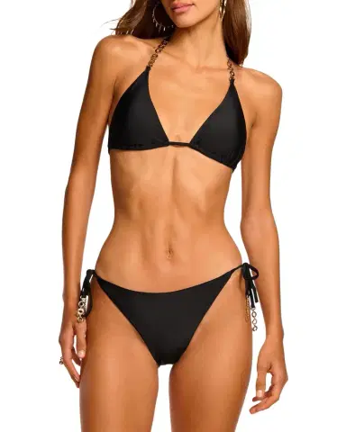 Ramy Brook Heather Tie-Side Bikini Bottoms | Thumbnail 1 Ramy Brook Heather Tie-Side Bikini Bottoms | Thumbnail 1