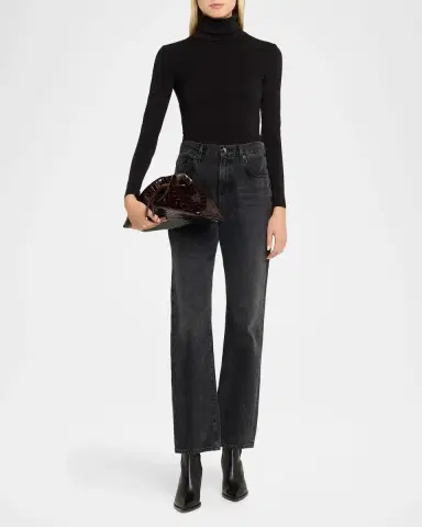 Jimmy Choo Bon Bon Medium Croc-Embossed Leather Shoulder Bag | Thumbnail 5 Jimmy Choo Bon Bon Medium Croc-Embossed Leather Shoulder Bag | Thumbnail 5