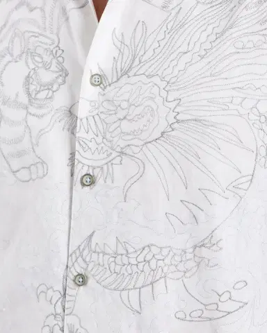 Robert Graham Men's Maelstorm Embroidered Button-Down Shirt | Thumbnail 4 Robert Graham Men's Maelstorm Embroidered Button-Down Shirt | Thumbnail 4