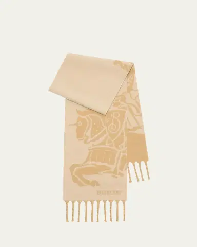 Burberry Reversible EKD Wool Scarf | Thumbnail 3 Burberry Reversible EKD Wool Scarf | Thumbnail 3