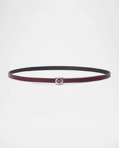 Loewe Anagram Bombe Reversible Calfskin Belt | Thumbnail 2 Loewe Anagram Bombe Reversible Calfskin Belt | Thumbnail 2