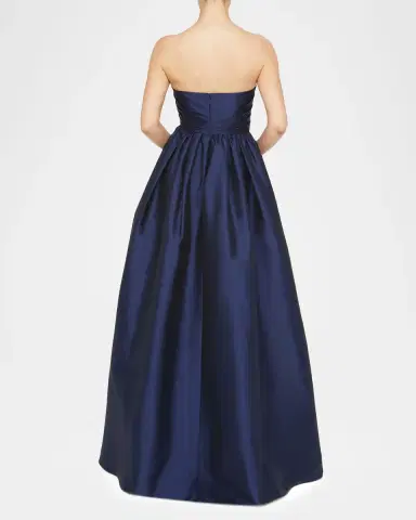 Theia Esmerina Strapless Taffeta Gown | Thumbnail 2 Theia Esmerina Strapless Taffeta Gown | Thumbnail 2