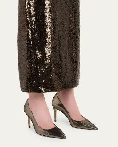 Stuart Weitzman 85mm Stuart Power Leather Noir Pumps | Thumbnail 2 Stuart Weitzman 85mm Stuart Power Leather Noir Pumps | Thumbnail 2