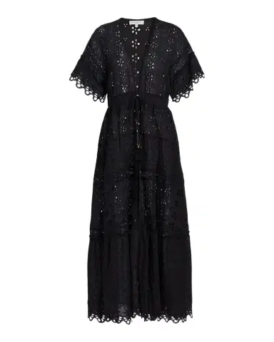 Ramy Brook Janis Eyelet Embroidered Maxi Kaftan Coverup | Thumbnail 1 Ramy Brook Janis Eyelet Embroidered Maxi Kaftan Coverup | Thumbnail 1