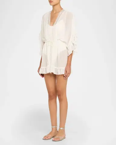 Ramy Brook Pietro Mini Dress Coverup | Thumbnail 3 Ramy Brook Pietro Mini Dress Coverup | Thumbnail 3