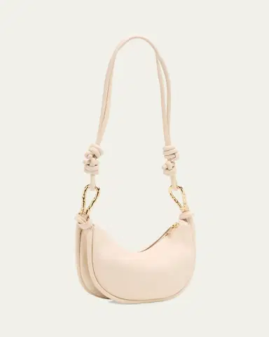 Simkhai Avery Curved Leather Crossbody Bag | Thumbnail 3 Simkhai Avery Curved Leather Crossbody Bag | Thumbnail 3