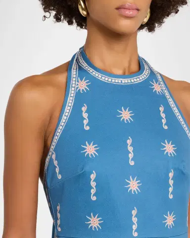ALÉMAIS Acacia Halter Mini Dress | Thumbnail 5 ALÉMAIS Acacia Halter Mini Dress | Thumbnail 5