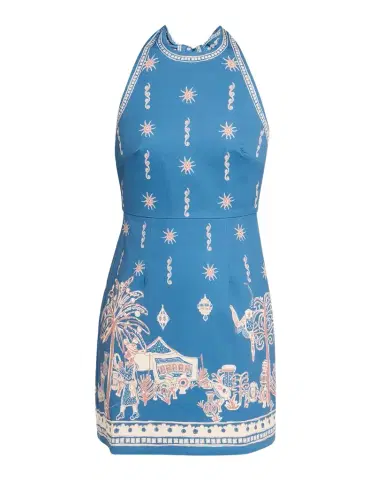 ALÉMAIS Acacia Halter Mini Dress | Thumbnail 1 ALÉMAIS Acacia Halter Mini Dress | Thumbnail 1