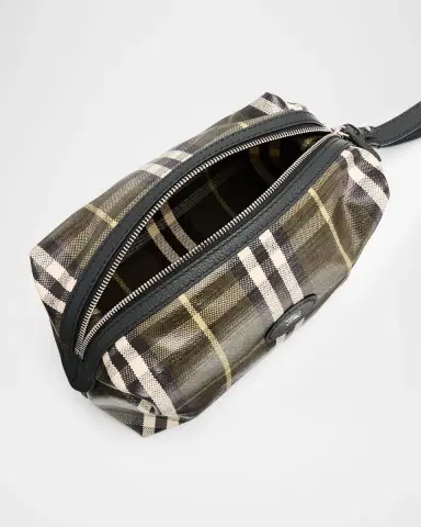 Burberry Men 's Highlands Travel Pouch | Thumbnail 3 Burberry Men 's Highlands Travel Pouch | Thumbnail 3