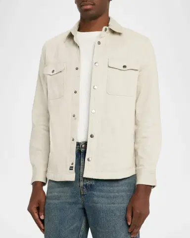 Rails Men 's O-Rhett Cotton Twill Shirt Jacket | Thumbnail 3 Rails Men 's O-Rhett Cotton Twill Shirt Jacket | Thumbnail 3
