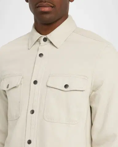 Rails Men 's O-Rhett Cotton Twill Shirt Jacket | Thumbnail 4 Rails Men 's O-Rhett Cotton Twill Shirt Jacket | Thumbnail 4