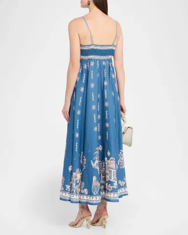 ALÉMAIS Acacia Linen Midi Sundress | Thumbnail 3 ALÉMAIS Acacia Linen Midi Sundress | Thumbnail 3