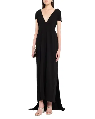 BERNADETTE Clara Empire-Waist Drape Maxi Dress | Thumbnail 1 BERNADETTE Clara Empire-Waist Drape Maxi Dress | Thumbnail 1