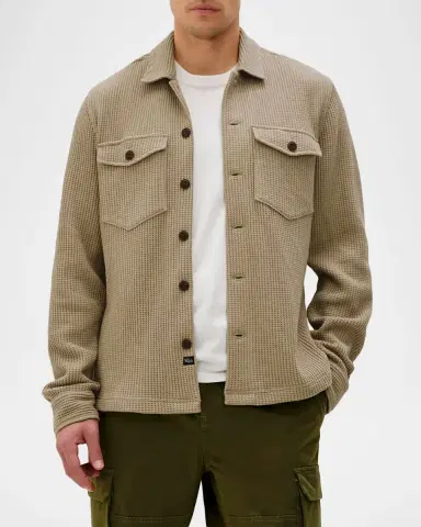 Rails Men 's Wells Rice-Stitched Overshirt | Thumbnail 3 Rails Men 's Wells Rice-Stitched Overshirt | Thumbnail 3