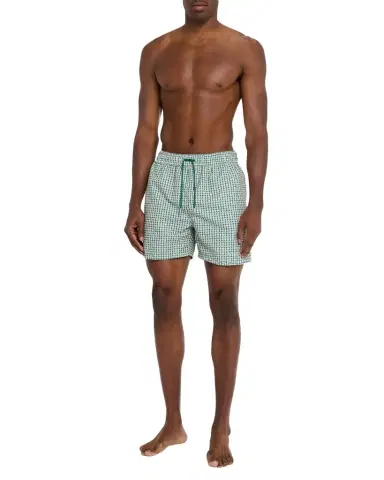 SIMKHAI Men 's Lowell Printed Swim Trunks | Thumbnail 1 SIMKHAI Men 's Lowell Printed Swim Trunks | Thumbnail 1