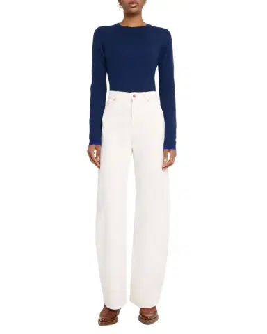 Gabriela Hearst Amoret Mid-Rise Wide Leg Jeans | Thumbnail 1 Gabriela Hearst Amoret Mid-Rise Wide Leg Jeans | Thumbnail 1