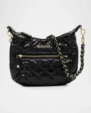MZ Wallace Mini Crosby Sienna Quilted Hobo Bag | Thumbnail 2 MZ Wallace Mini Crosby Sienna Quilted Hobo Bag | Thumbnail 2