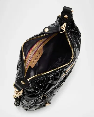 MZ Wallace Mini Crosby Sienna Quilted Hobo Bag | Thumbnail 4 MZ Wallace Mini Crosby Sienna Quilted Hobo Bag | Thumbnail 4