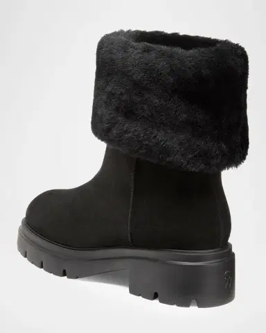 Stuart Weitzman Hudson Shearling-Lined Suede Booties | Thumbnail 7 Stuart Weitzman Hudson Shearling-Lined Suede Booties | Thumbnail 7