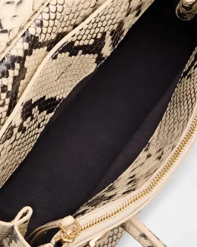 SIMKHAI River Small Snake-Print Leather Top-Handle Bag | Thumbnail 3 SIMKHAI River Small Snake-Print Leather Top-Handle Bag | Thumbnail 3