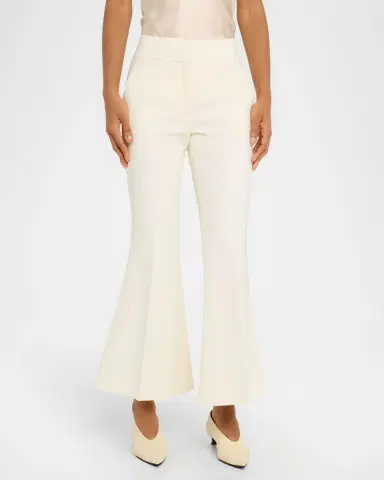 Gabriela Hearst Marsh Crepe Flare Pants | Thumbnail 3 Gabriela Hearst Marsh Crepe Flare Pants | Thumbnail 3