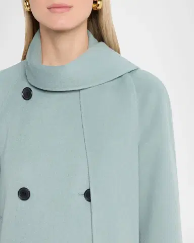 Proenza Schouler White Label Brisa Wool-Cashmere Scarf Coat | Thumbnail 9 Proenza Schouler White Label Brisa Wool-Cashmere Scarf Coat | Thumbnail 9