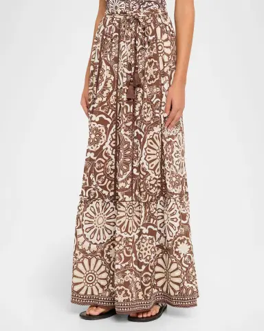 Ramy Brook Ariella Tiered Maxi Skirt | Thumbnail 3 Ramy Brook Ariella Tiered Maxi Skirt | Thumbnail 3