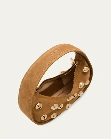 SIMKHAI Finn Studded Suede Shoulder Bag | Thumbnail 4 SIMKHAI Finn Studded Suede Shoulder Bag | Thumbnail 4