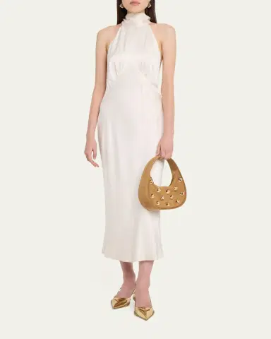 SIMKHAI Finn Studded Suede Shoulder Bag | Thumbnail 5 SIMKHAI Finn Studded Suede Shoulder Bag | Thumbnail 5