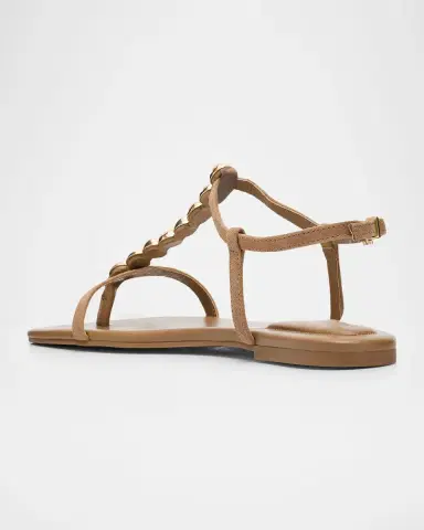 Simkhai Amaya Suede Thong Sandals | Thumbnail 3 Simkhai Amaya Suede Thong Sandals | Thumbnail 3