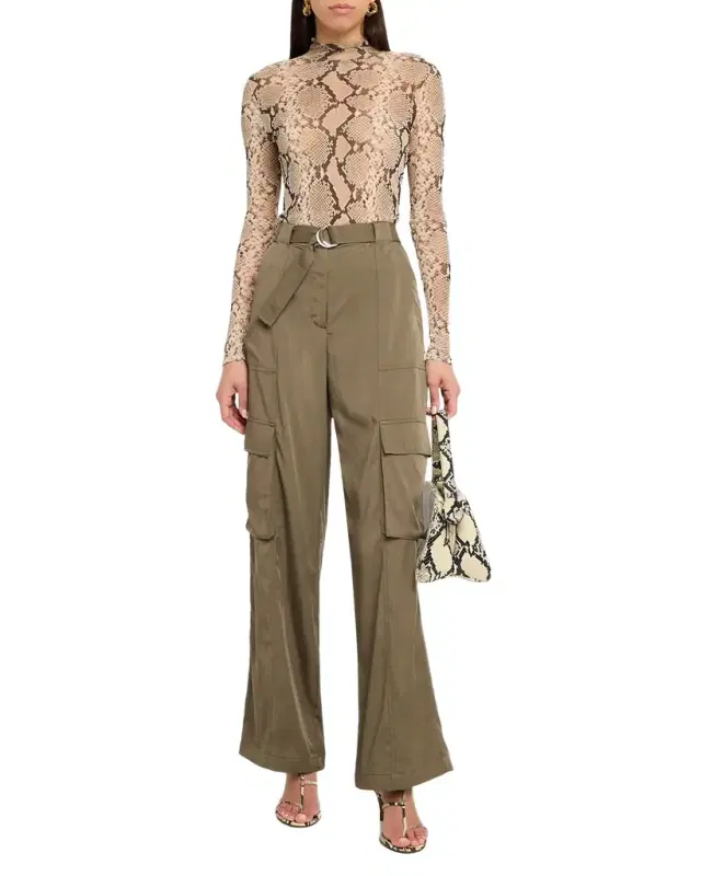 Ivrie Belted Utility Pants Ivrie Belted Utility Pants