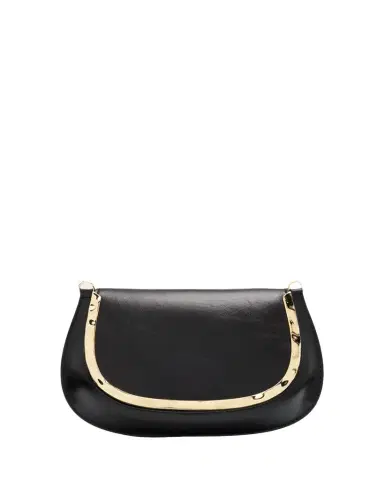 Simkhai Logan Metal-Trim Shiny Leather Crossbody Bag | Thumbnail 1 Simkhai Logan Metal-Trim Shiny Leather Crossbody Bag | Thumbnail 1