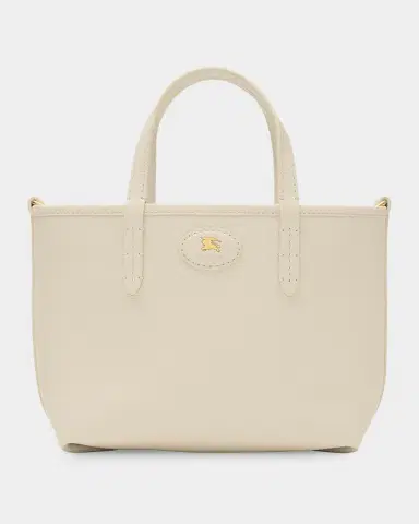 Burberry Mini Reversible Check & Leather Tote Bag | Thumbnail 2 Burberry Mini Reversible Check & Leather Tote Bag | Thumbnail 2